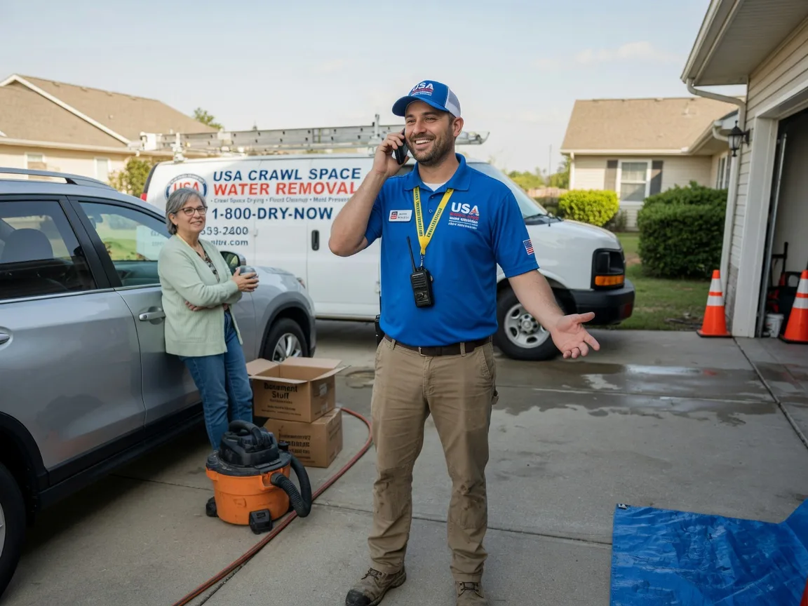 Crawl Space Water Removal Leaf River, IL FAQs